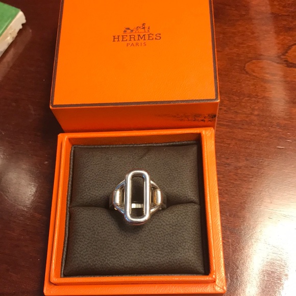 Hermes Jewelry - Hermes Ring Sz 54 EUC 100% Authentic